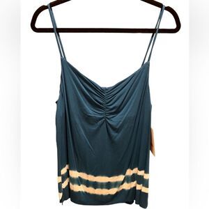 Bailey 44 Elba Cami Top Teal Blue Large New